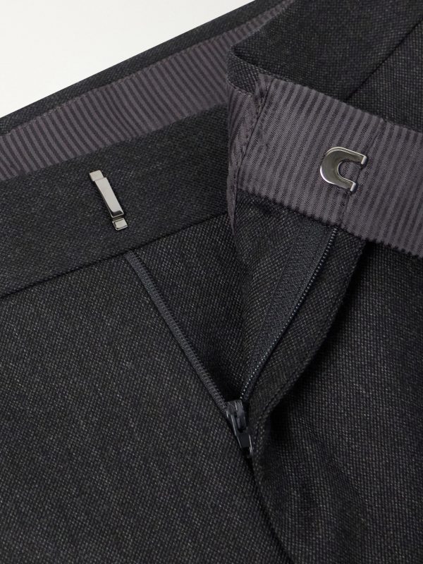 Shelton Straight-Leg Wool-Twill Suit Trousers - E1