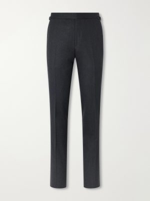 Shelton Straight-Leg Wool-Twill Suit Trousers Shelton Straight-Leg Wool-Twill Suit Trousers