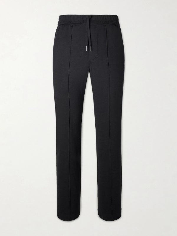 Straight-Leg Wool, Silk and Cashmere-Blend Sweatpants Straight-Leg Wool, Silk and Cashmere-Blend Sweatpants