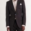 O'Connor Mohair and Wool-Blend Suit Jacket - FR O'Connor Mohair and Wool-Blend Suit Jacket - FR