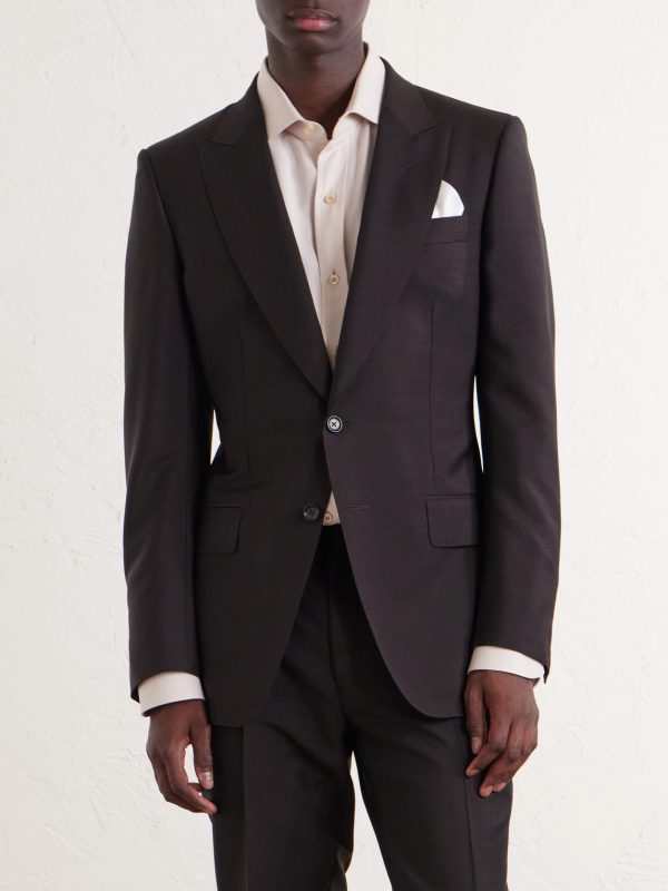 O'Connor Mohair and Wool-Blend Suit Jacket - FR O'Connor Mohair and Wool-Blend Suit Jacket - FR