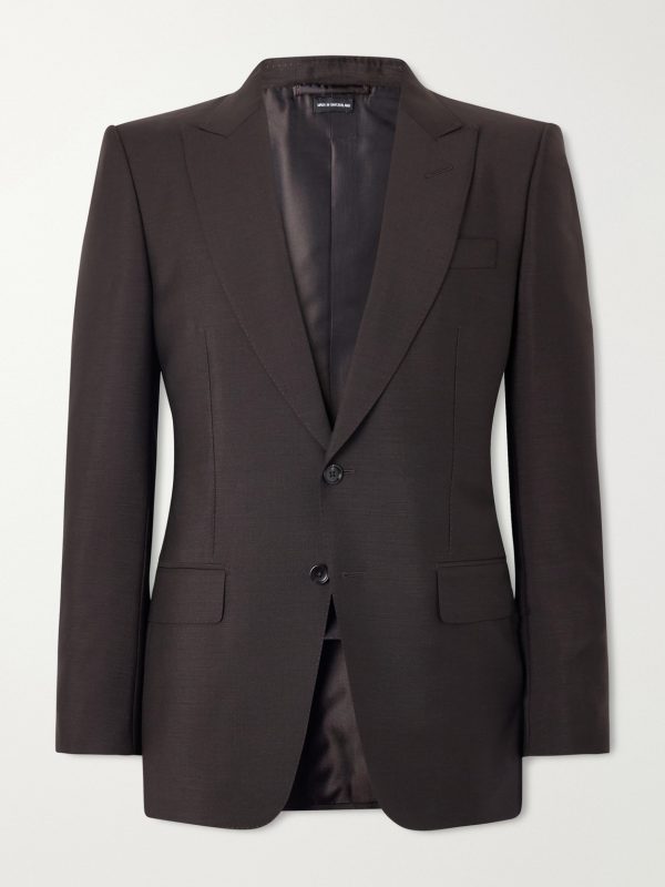 O'Connor Mohair and Wool-Blend Suit Jacket O'Connor Mohair and Wool-Blend Suit Jacket