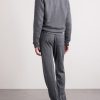 Straight-Leg Herringbone Cotton, Wool and Silk-Blend Drawstring Trousers - BK