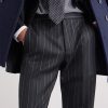 Straight-Leg Pinstriped Wool-Twill Suit Trousers - CU Straight-Leg Pinstriped Wool-Twill Suit Trousers - CU