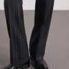 Straight-Leg Pinstriped Wool-Twill Suit Trousers - E2 Straight-Leg Pinstriped Wool-Twill Suit Trousers - E2