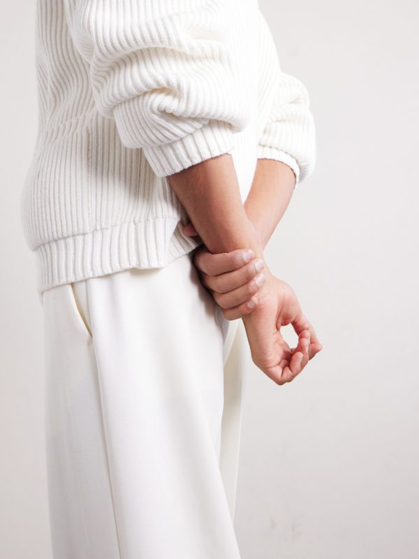 Ribbed Cashmere and Cotton-Blend Cardigan - CU