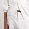 Ribbed Cashmere and Cotton-Blend Cardigan - FR