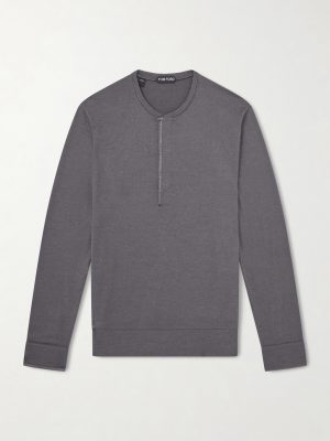 Slim-Fit Cashmere, Wool and Silk-Blend Sweatshirt Slim-Fit Cashmere, Wool and Silk-Blend Sweatshirt