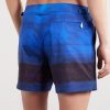 Straight-Leg Mid-Length Dégradé Swim Shorts - BK Straight-Leg Mid-Length Dégradé Swim Shorts - BK