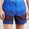 Straight-Leg Mid-Length Dégradé Swim Shorts - FR Straight-Leg Mid-Length Dégradé Swim Shorts - FR
