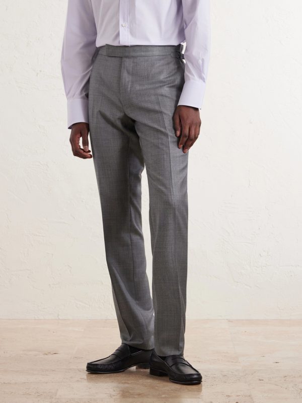 Shelton Straight-Leg Wool-Twill Suit Trousers - FR