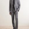 Shelton Straight-Leg Wool-Twill Suit Trousers - OU