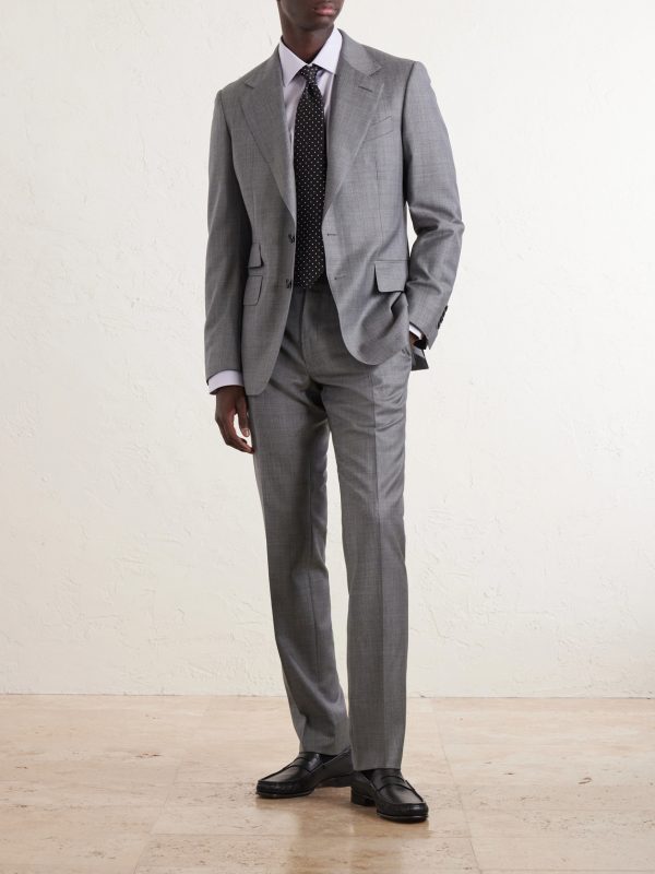 Shelton Straight-Leg Wool-Twill Suit Trousers - OU