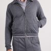 Herringbone Cotton, Wool and Silk-Blend Jacket - FR Herringbone Cotton, Wool and Silk-Blend Jacket - FR