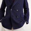 Atticus Double-Breasted Wool and Mohair-Blend Blazer - CU