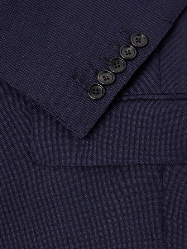 Atticus Double-Breasted Wool and Mohair-Blend Blazer - E1