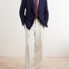 Atticus Double-Breasted Wool and Mohair-Blend Blazer - OU