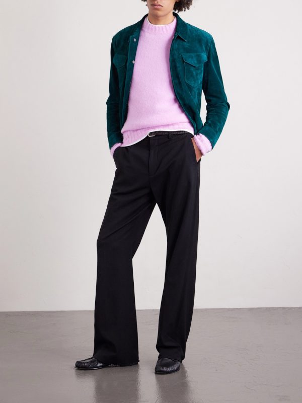 Brushed Cashmere Sweater - OU