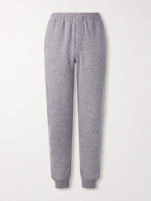 Tapered Cashmere and Cotton-Blend Sweatpants Tapered Cashmere and Cotton-Blend Sweatpants