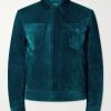 Slim-Fit Suede Jacket Slim-Fit Suede Jacket