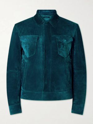 Slim-Fit Suede Jacket Slim-Fit Suede Jacket