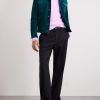 Slim-Fit Suede Jacket - OU Slim-Fit Suede Jacket - OU