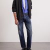 Double-Breasted Ribbed Cashmere and Wool-Blend Cardigan - OU