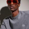 + Paula's Ibiza Signature Square Acetate Sunglasses - BK