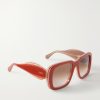 + Paula's Ibiza Signature Square Acetate Sunglasses - FR