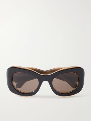 + Paula's Ibiza Signature Black Butterfly Acetate Sunglasses
