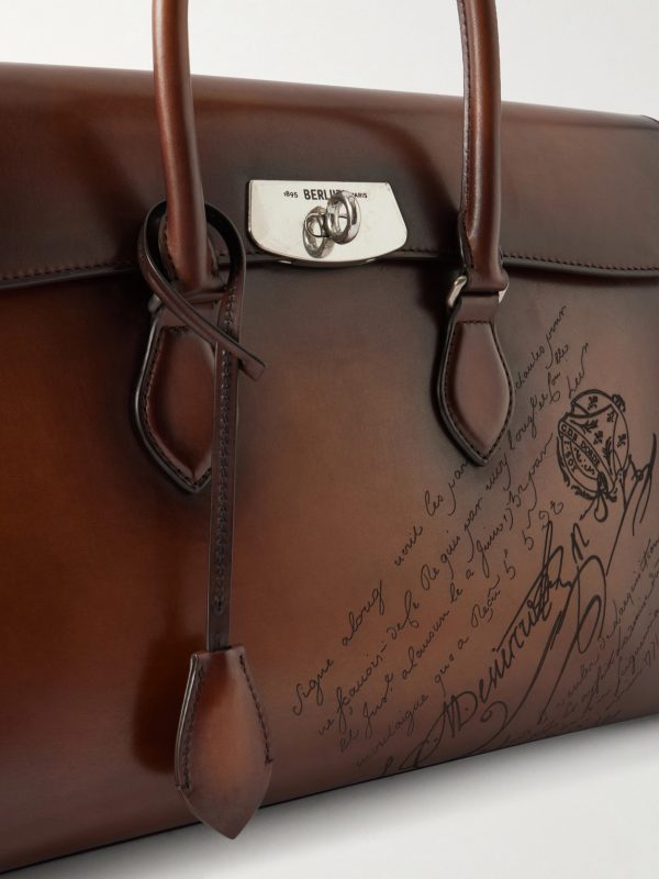 E'Mio Venezia Leather Briefcase - CU E'Mio Venezia Leather Briefcase - CU
