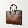 Un Jour Mini Venezia Leather Briefcase - BK Un Jour Mini Venezia Leather Briefcase - BK