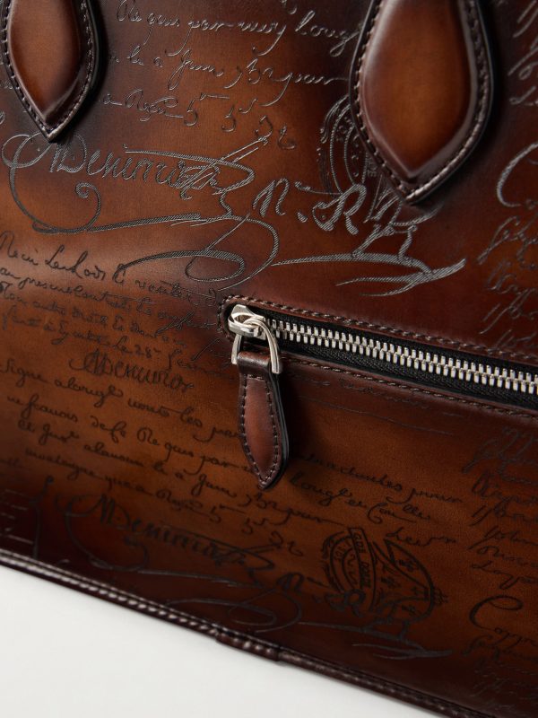 Un Jour Mini Venezia Leather Briefcase - CU Un Jour Mini Venezia Leather Briefcase - CU