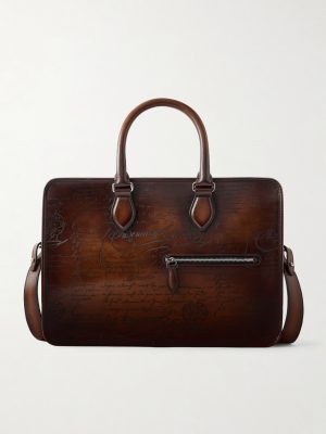 Un Jour Mini Venezia Leather Briefcase Un Jour Mini Venezia Leather Briefcase