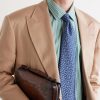 Itauba Wide Leather Messenger Bag - FR