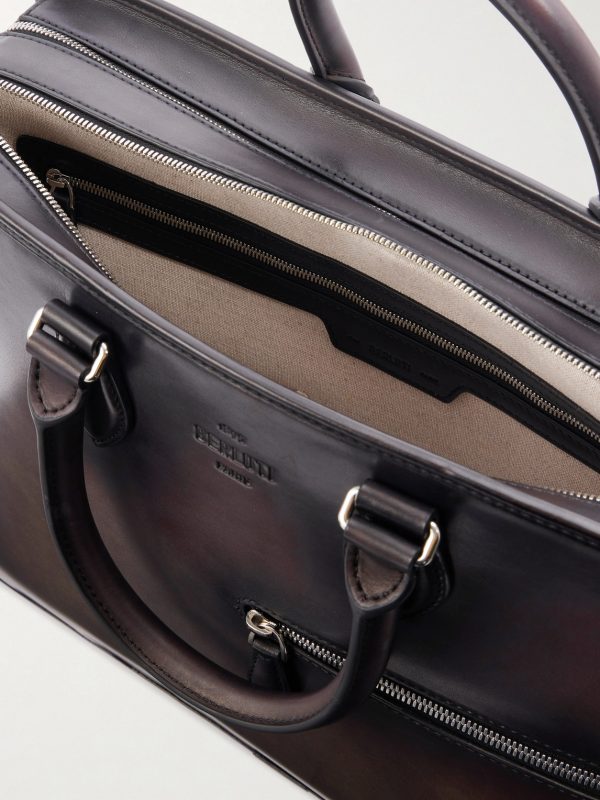 2 Jours Neo Venezia Leather Briefcase - E1 2 Jours Neo Venezia Leather Briefcase - E1