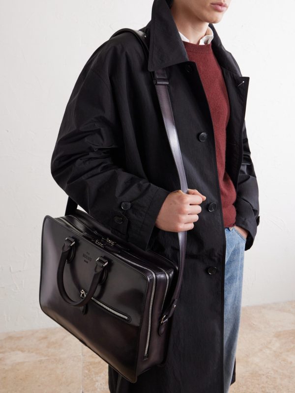 2 Jours Neo Venezia Leather Briefcase - FR 2 Jours Neo Venezia Leather Briefcase - FR