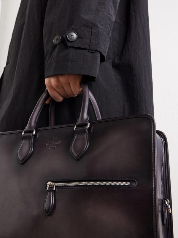 2 Jours Neo Venezia Leather Briefcase - OU2 2 Jours Neo Venezia Leather Briefcase - OU2
