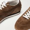 Mick Leather-Trimmed Suede Sneakers - CU Mick Leather-Trimmed Suede Sneakers - CU