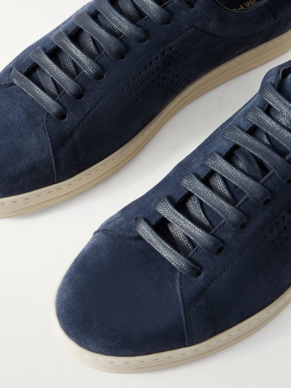 Warwick Perforated Suede Sneakers - CU Warwick Perforated Suede Sneakers - CU