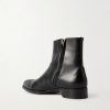 Elkan Burnished-Leather Chelsea Boots - BK Elkan Burnished-Leather Chelsea Boots - BK