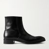 Elkan Burnished-Leather Chelsea Boots Elkan Burnished-Leather Chelsea Boots