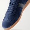 Leather-Trimmed Suede Sneakers - CU Leather-Trimmed Suede Sneakers - CU