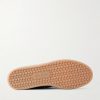 Leather-Trimmed Suede Sneakers - E1 Leather-Trimmed Suede Sneakers - E1