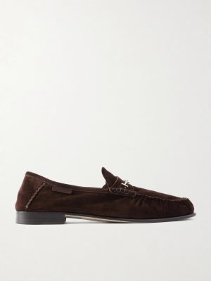 Ripley Embellished Suede Loafers Ripley Embellished Suede Loafers
