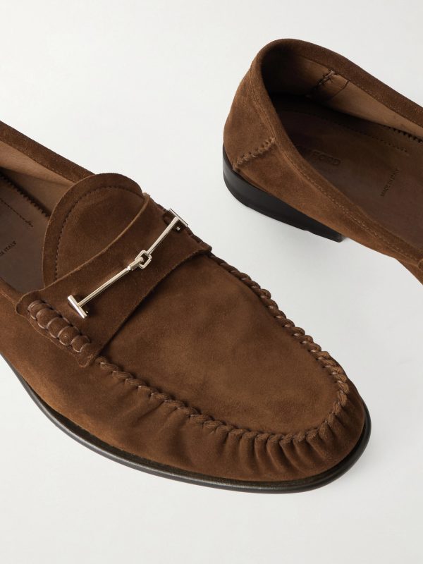 Ripley Embellished Suede Loafers - CU Ripley Embellished Suede Loafers - CU