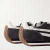 Mick Leather-Trimmed Suede Sneakers - CU Mick Leather-Trimmed Suede Sneakers - CU