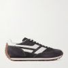 Mick Leather-Trimmed Suede Sneakers Mick Leather-Trimmed Suede Sneakers