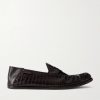 Sebastian Croc-Effect Leather Loafers Sebastian Croc-Effect Leather Loafers