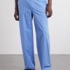+ Paula's Ibiza Straight-Leg Anagram-Embroidered Checked Cotton-Poplin Trousers - FR